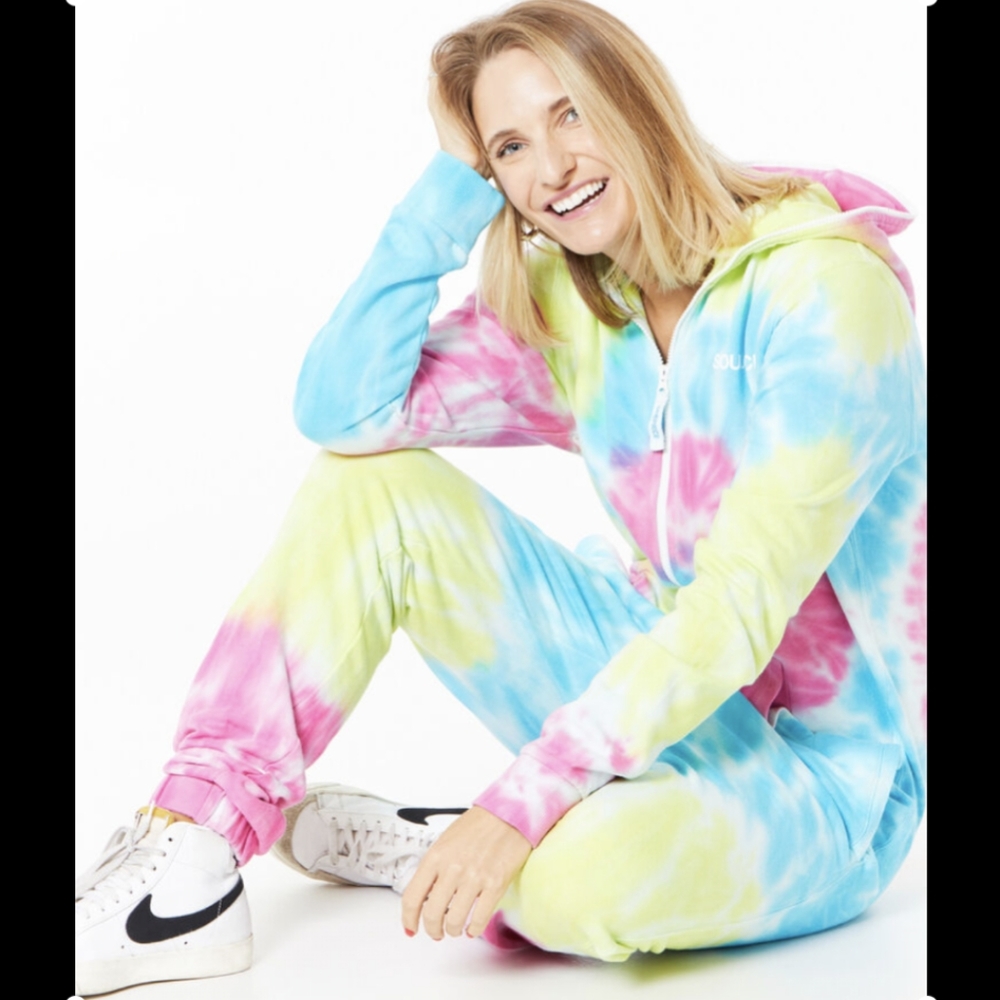 SOULCYCLE Tie-Dye Onesie Size Small. sold out!!
